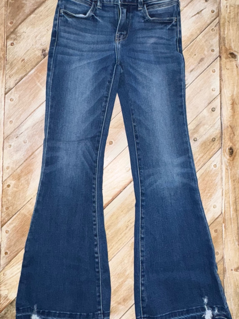 KanCan Dark Blue Flare Jeans